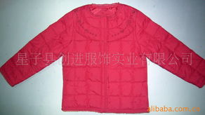 星子县创进服饰实业女式羽绒服产品系列